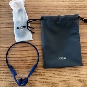 Shokz Blue Wireless Headphones
